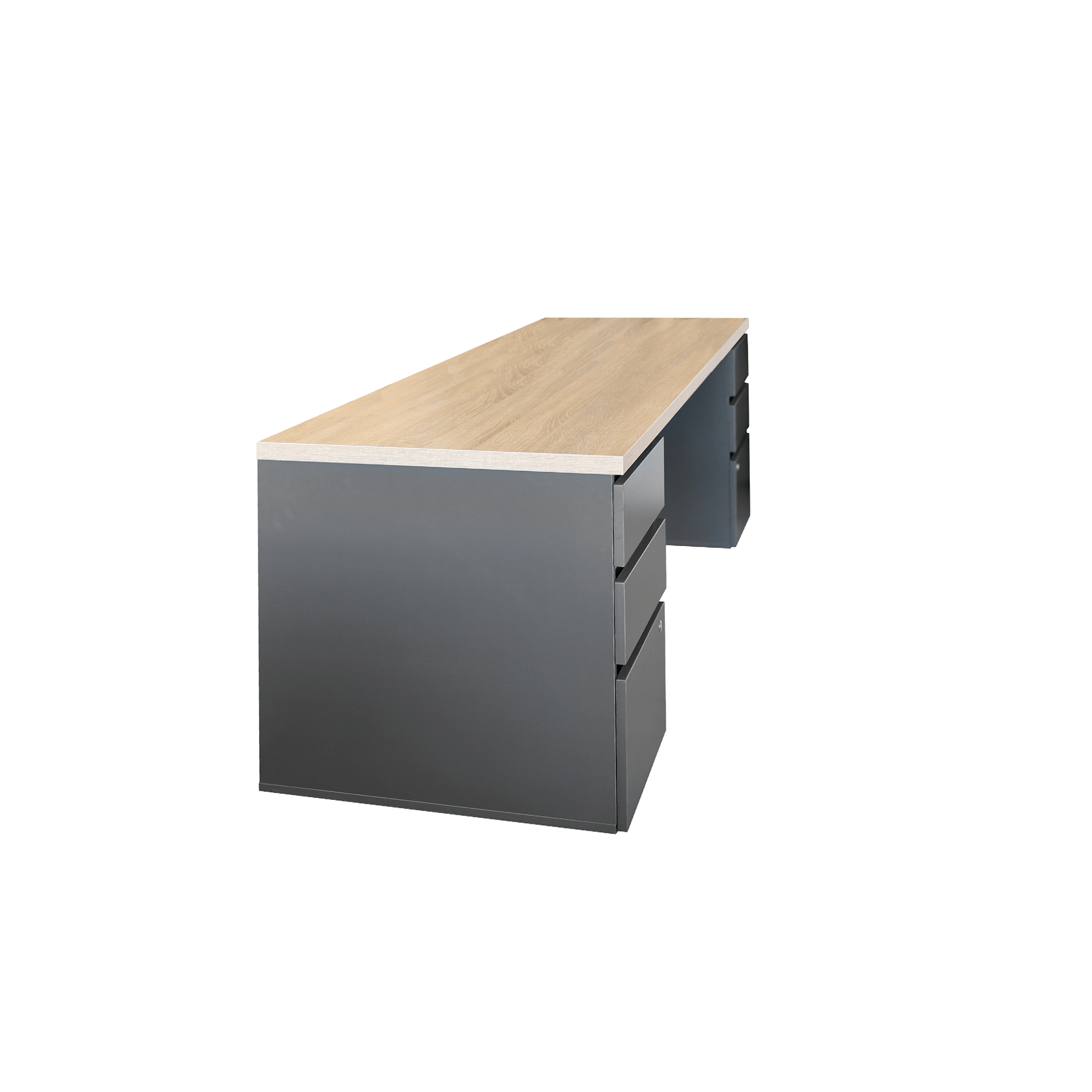 Masa Urban Double Box Incorporat  2000×680 Sonoma/Antracite