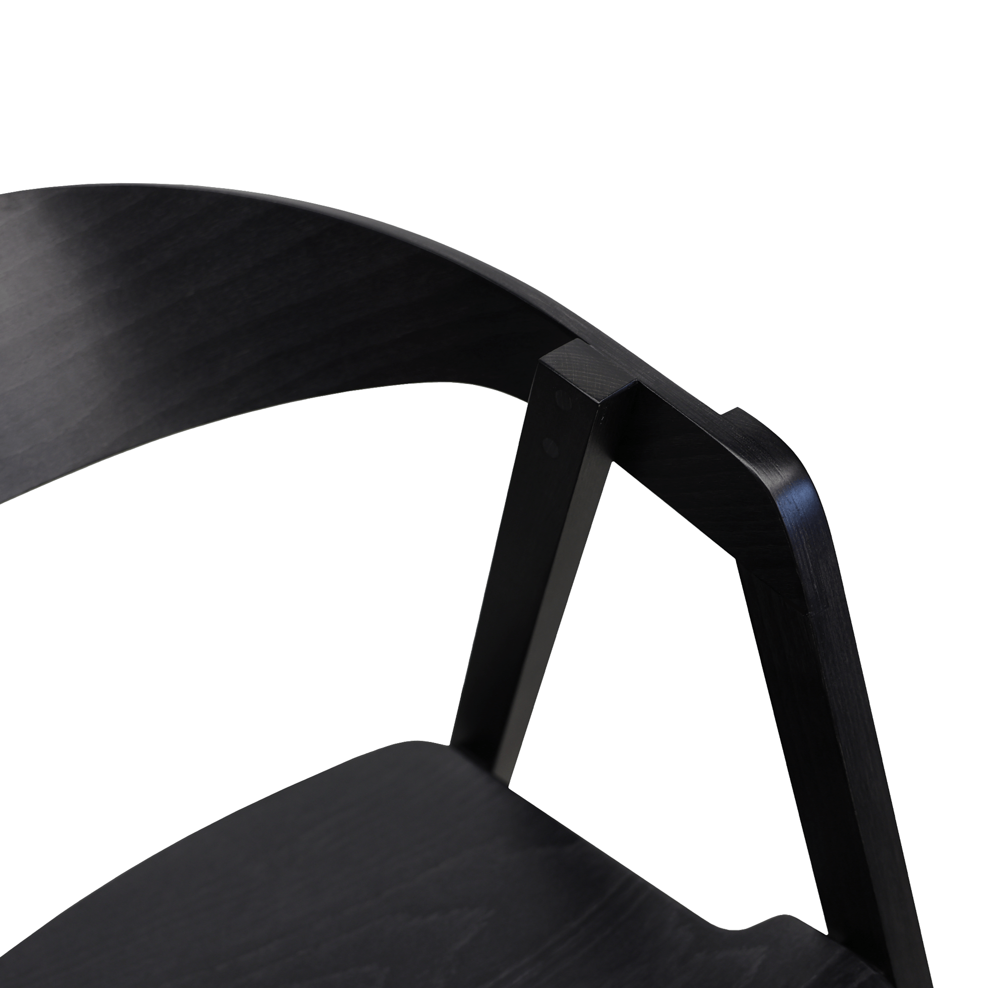 Scaun Guru Black+Black Leg