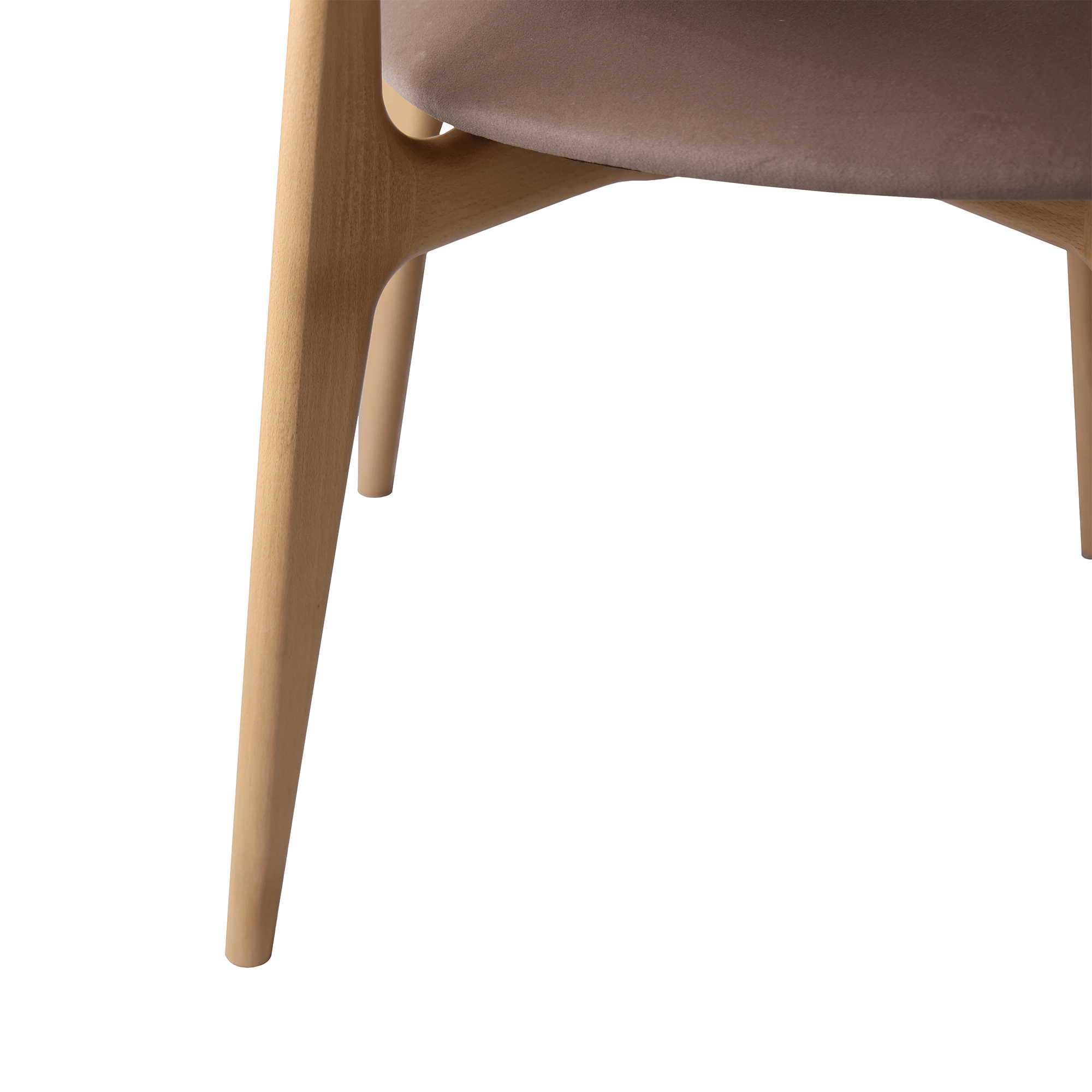 Стул Roses Royal Velvet 4+Natural Legs