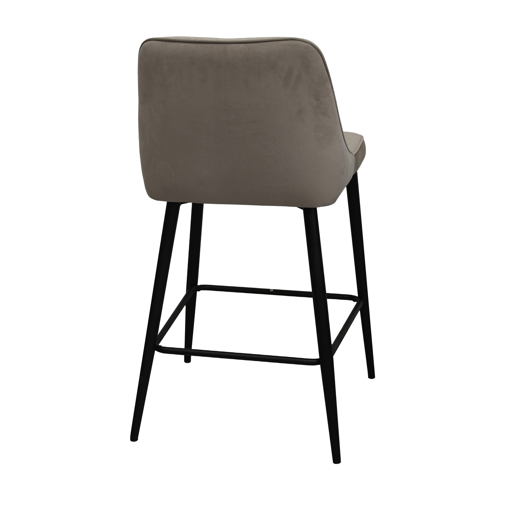 Scaun de Bar Clasic Small Beige HLR7+Black Legs