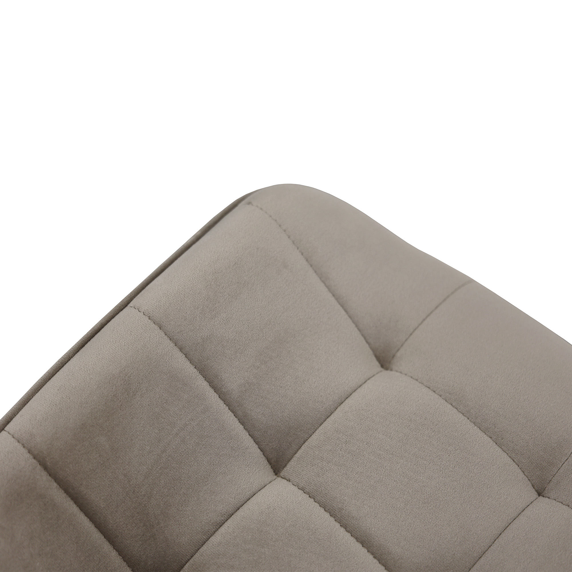Scaun Hans Catifea Camel HLR7 + White Legs