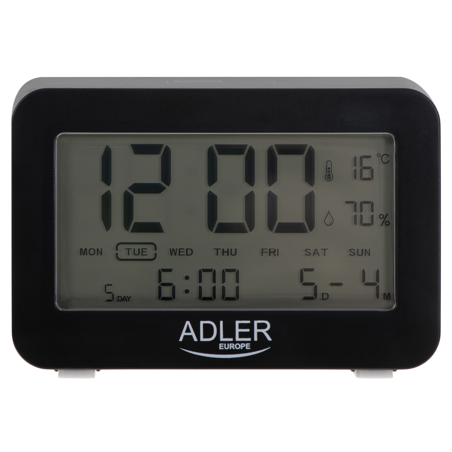 ADLER будильник AD 1196b negru