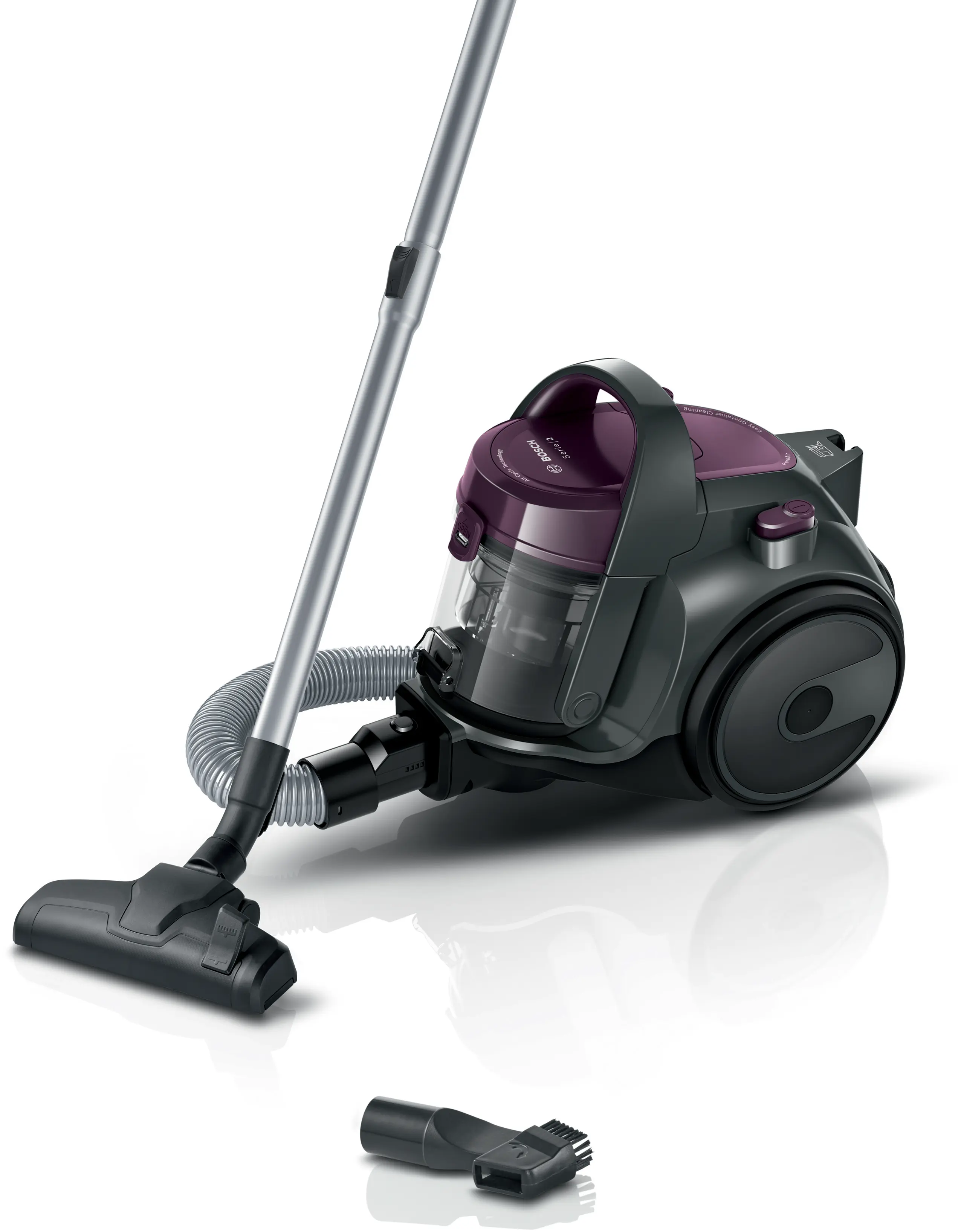 BOSCH aspirator BGC05AAA1 черный / фиолетовый