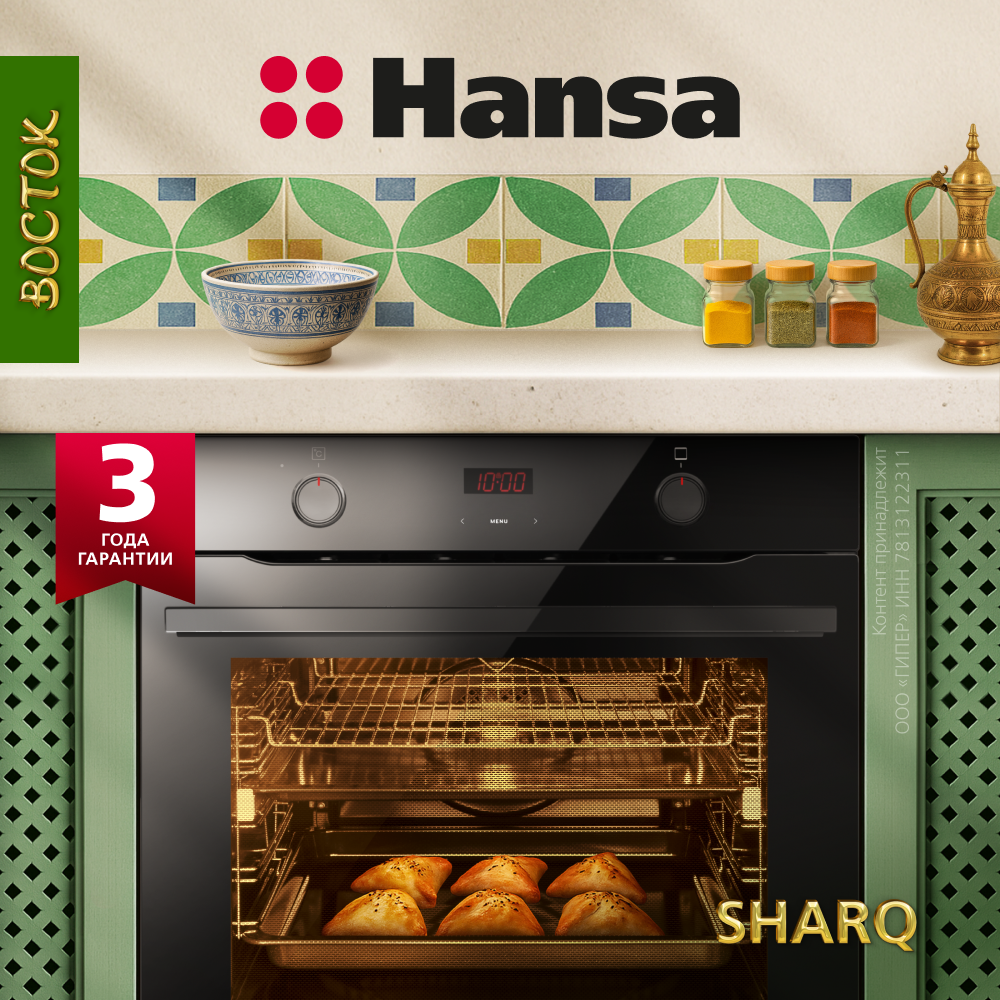 HANSA духовка BOES684097 черный
