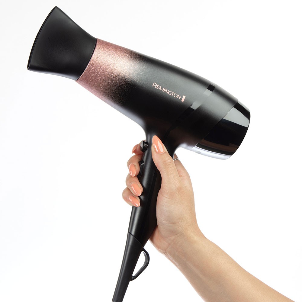 REMINGTON фен D5305 черный / розовый
