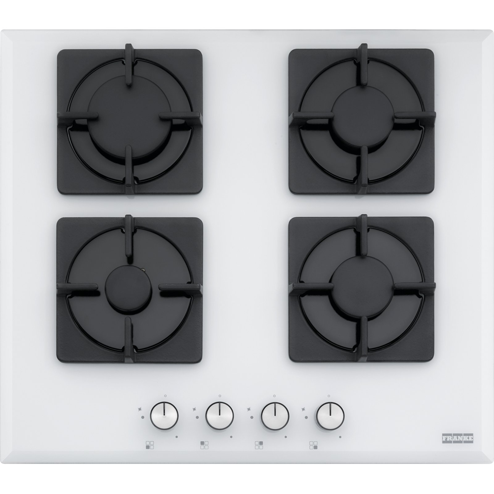 FRANKE газовая панель FHNS 604 4G WH C (106.0489.961) alb
