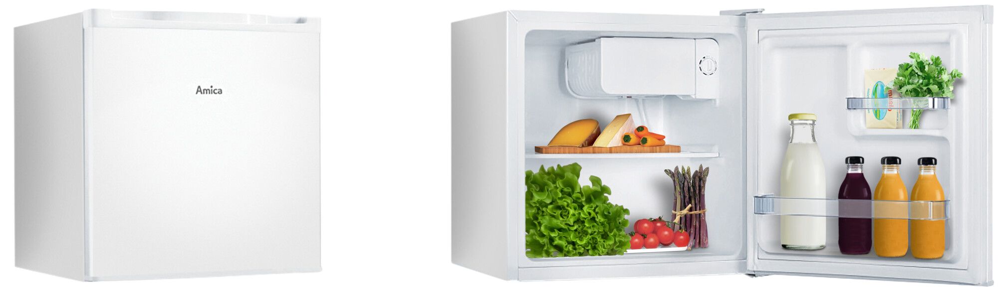 AMICA frigider FM050.4 alb