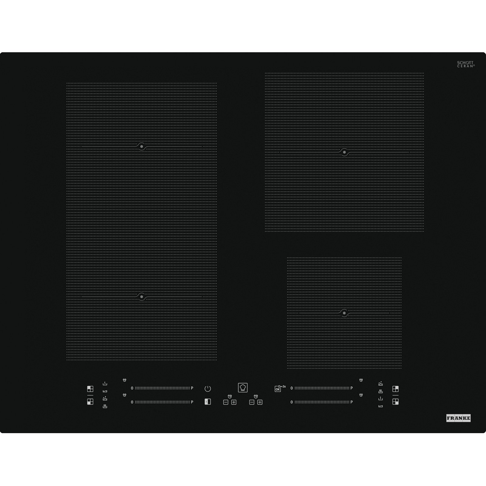 FRANKE индукционная плита FMA 654 I F BK ( 108.0606.111 ) negru