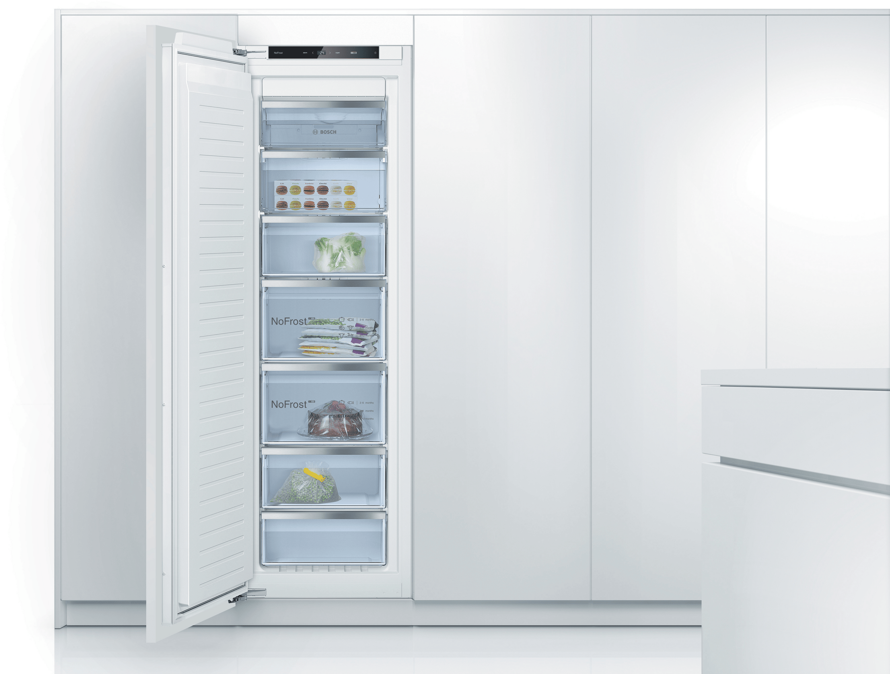 BOSCH congelator GIN81VEE0 incorporabil