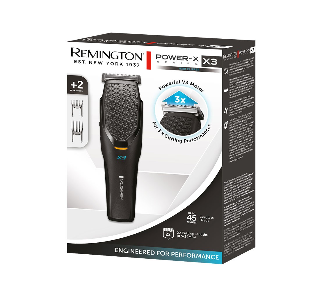REMINGTON машинка для стрижки HC3000 negru