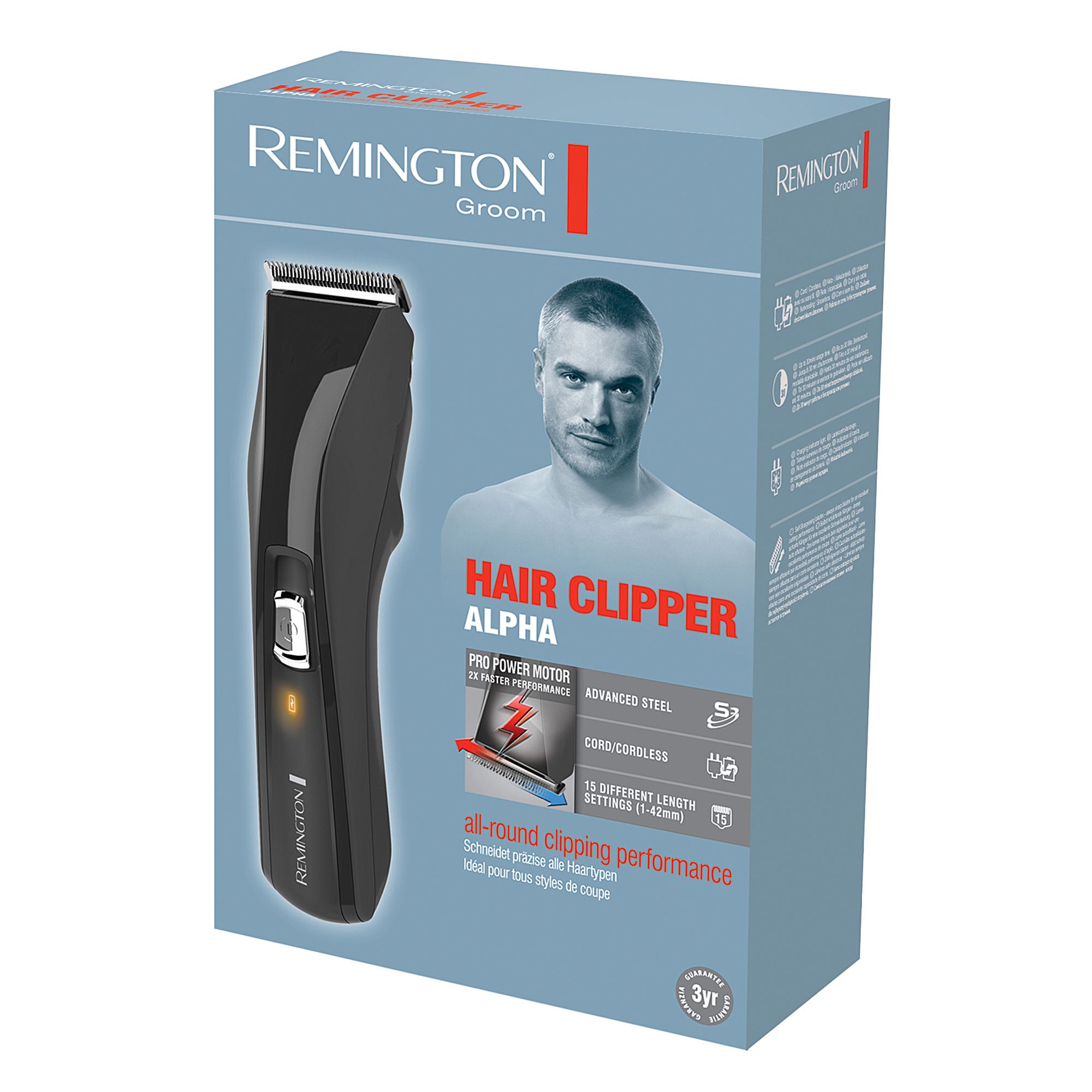REMINGTON машинка для стрижки HC5150 negru