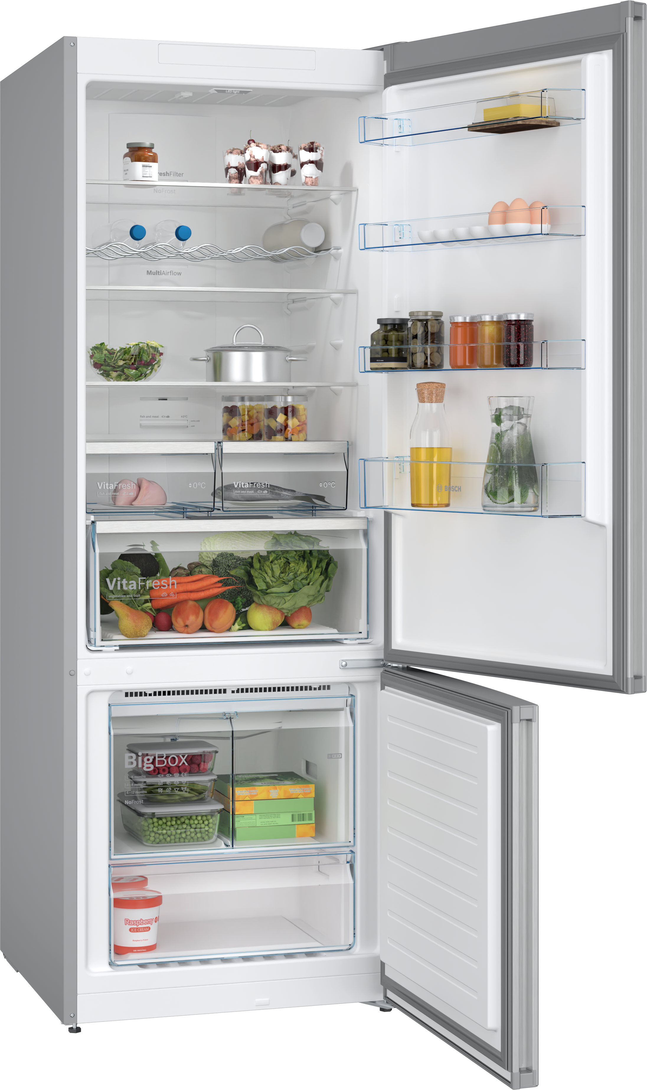 BOSCH frigider KGN56XLEB inox