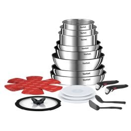 TEFAL комплект посуды L897SJ04 inox