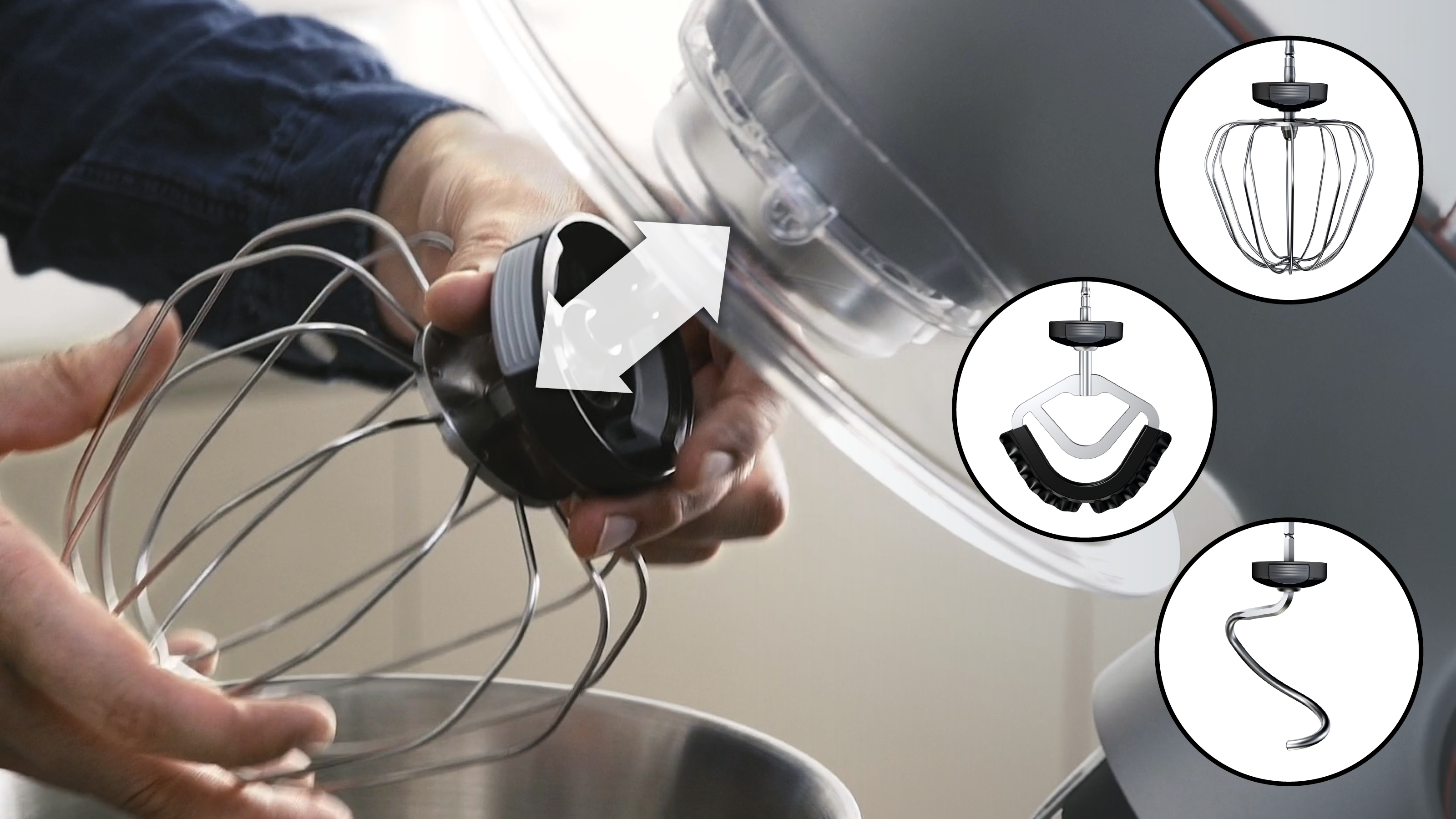 BOSCH кухонный комбайн MUM9DX5S31 inox