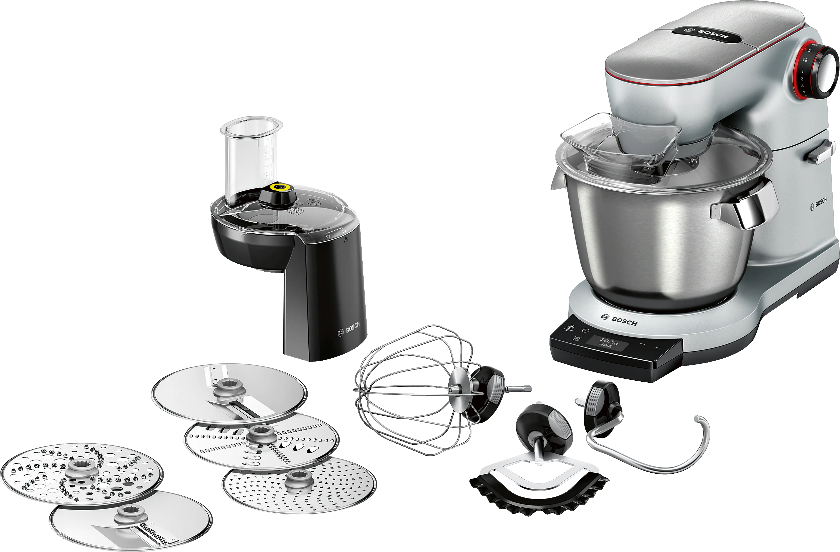 BOSCH кухонный комбайн MUM9DX5S31 inox