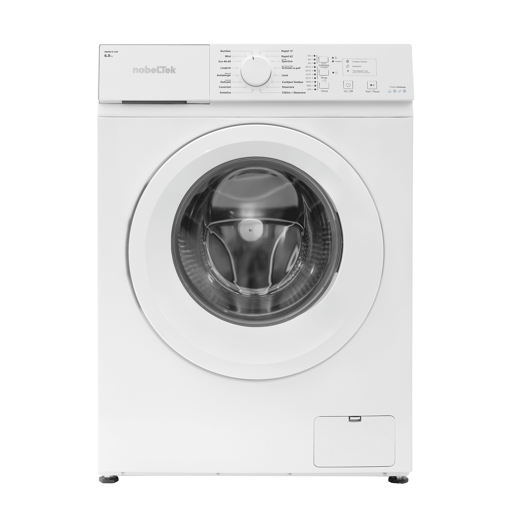 NOBELTEK стиральная машина NWM61E-S68 белый