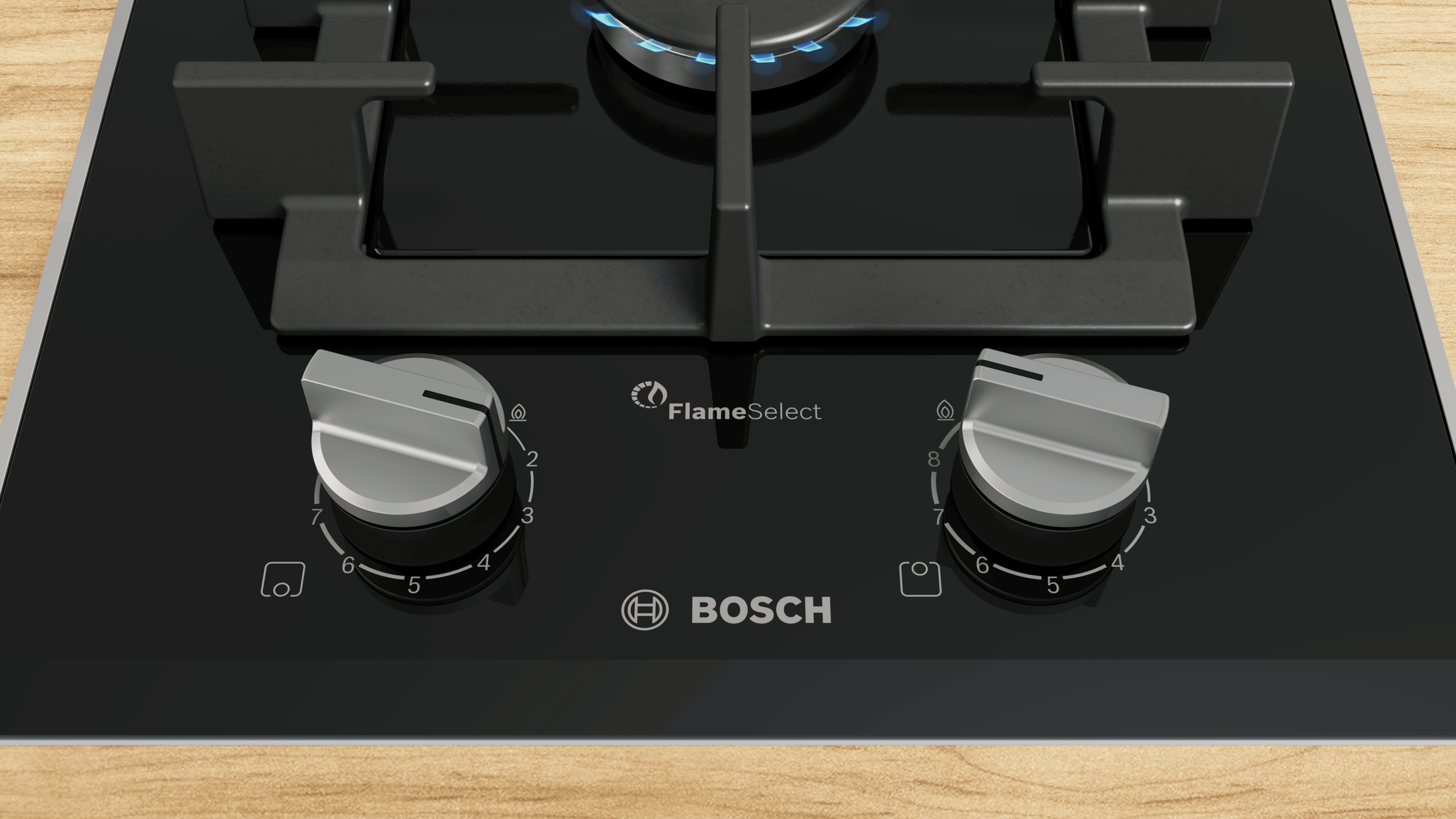 BOSCH газовая панель PRB3A6I40 negru