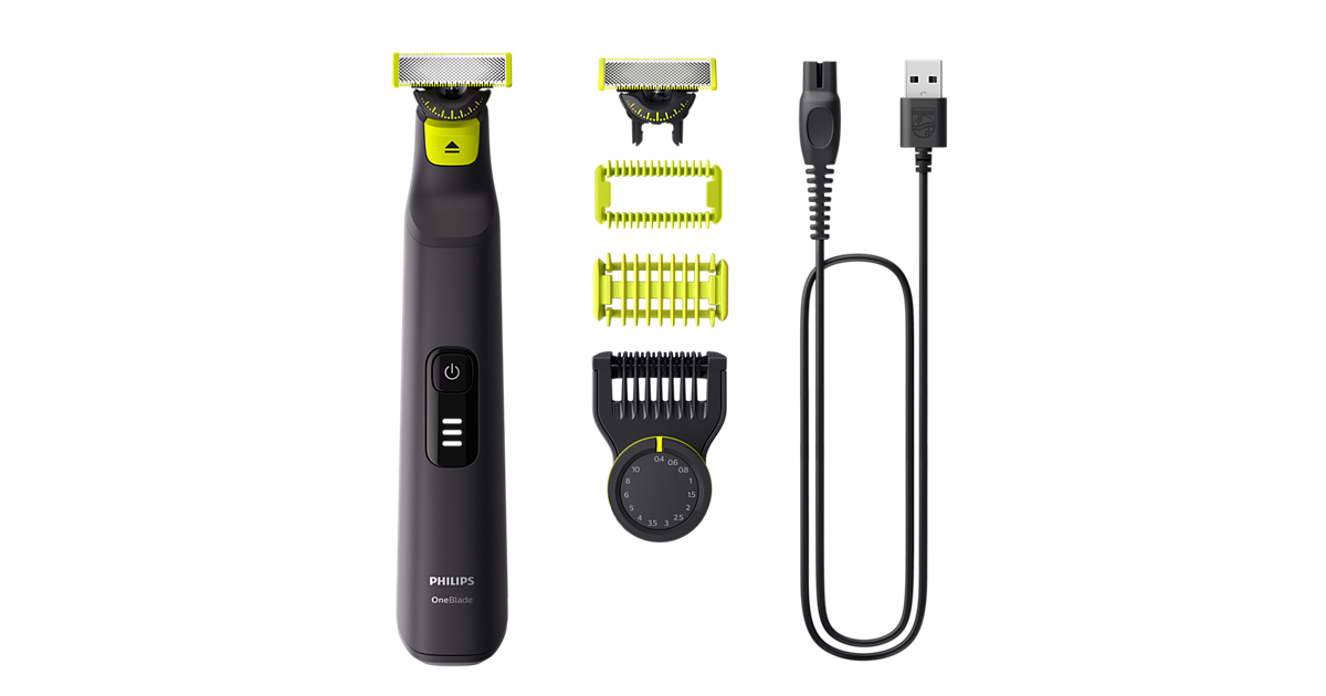 PHILIPS триммер QP6542/15 зеленый