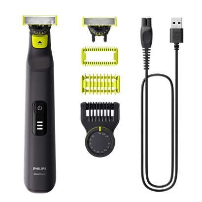 PHILIPS триммер QP6542/15 зеленый