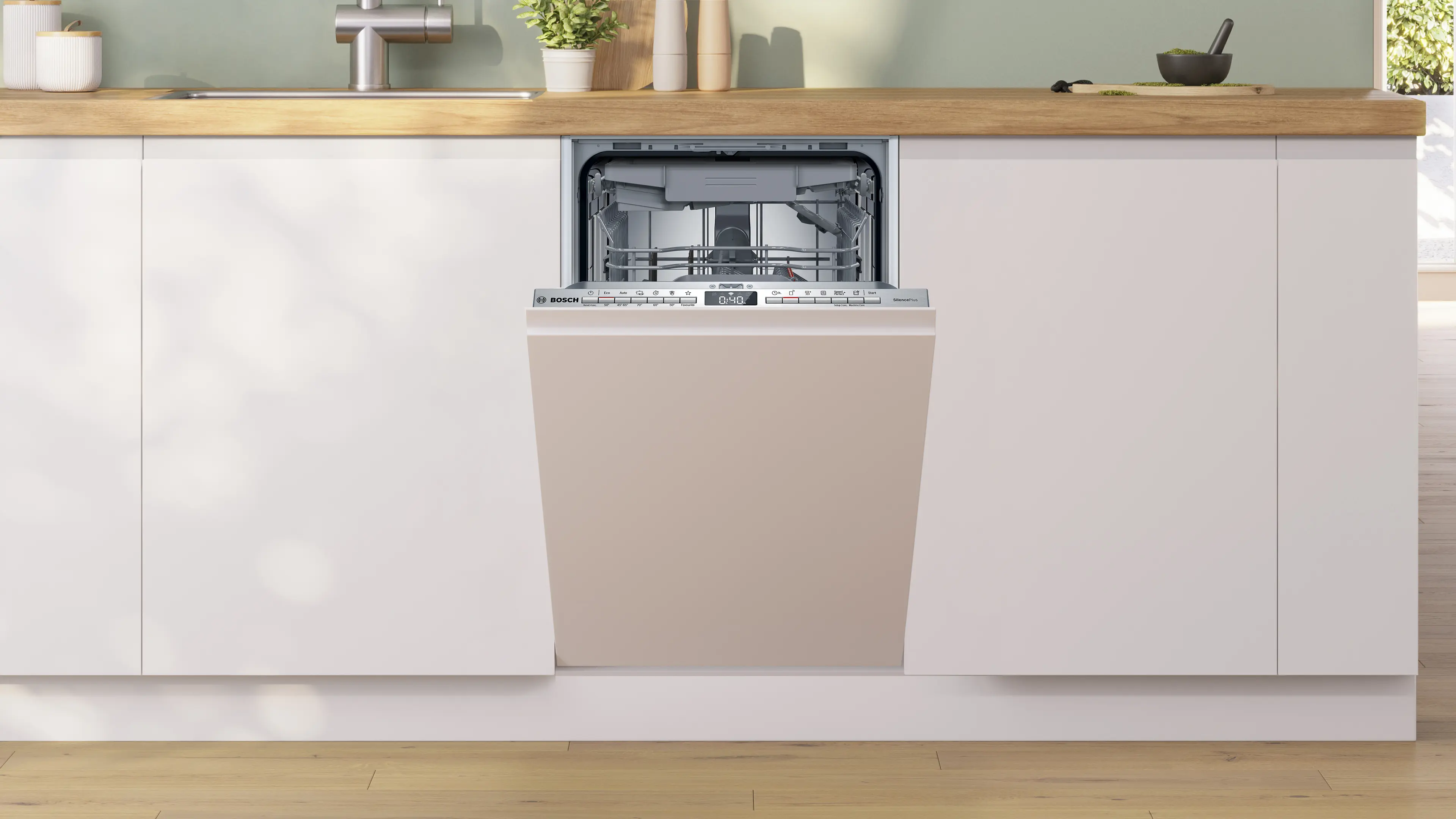 BOSCH masina de spalat vase SPV4HMX49E встраиваемая 45 см