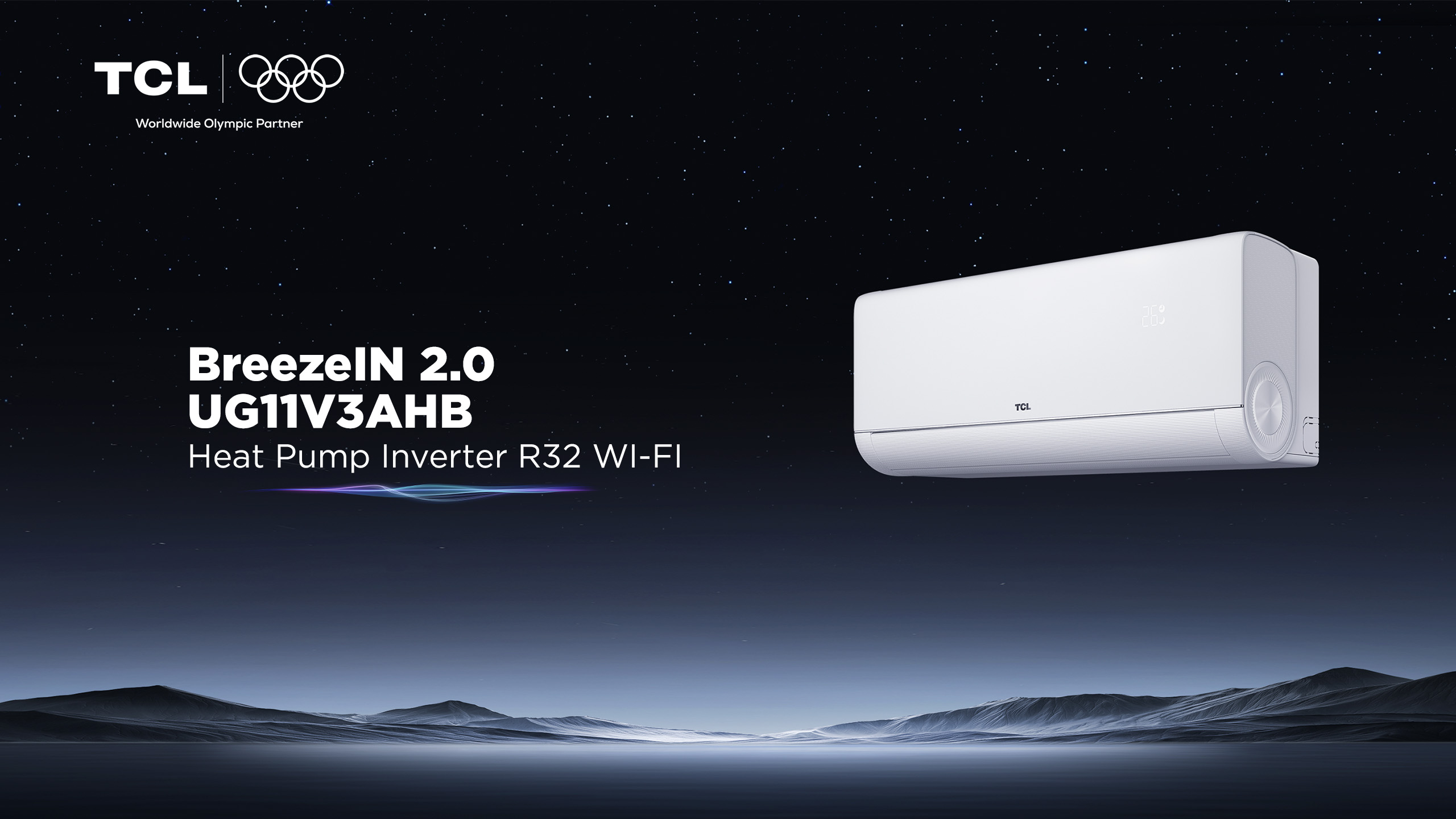 TCL aparat de aer conditionat TAC-09CHSD / UG11V3AHB Heat Pump Inverter WI-FI alb