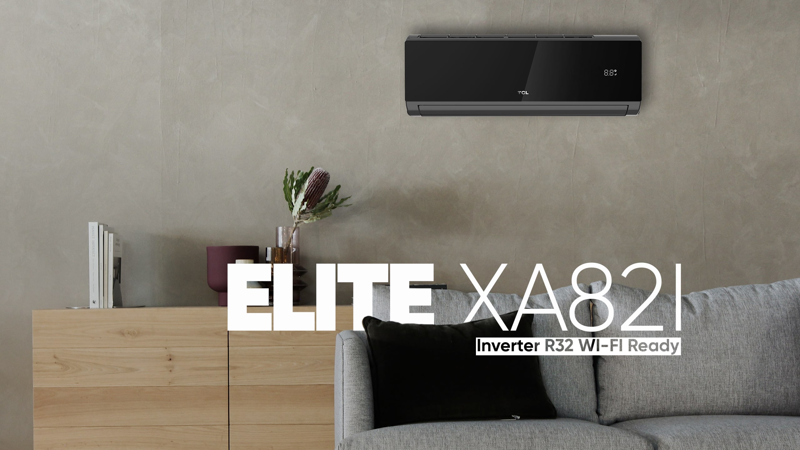 TCL aparat de aer conditionat TAC-12 CHSD / XA82IN inverter wi-fi negru