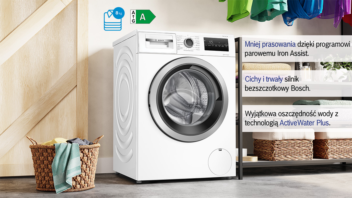 BOSCH стиральная машина WAN2425NPL белый