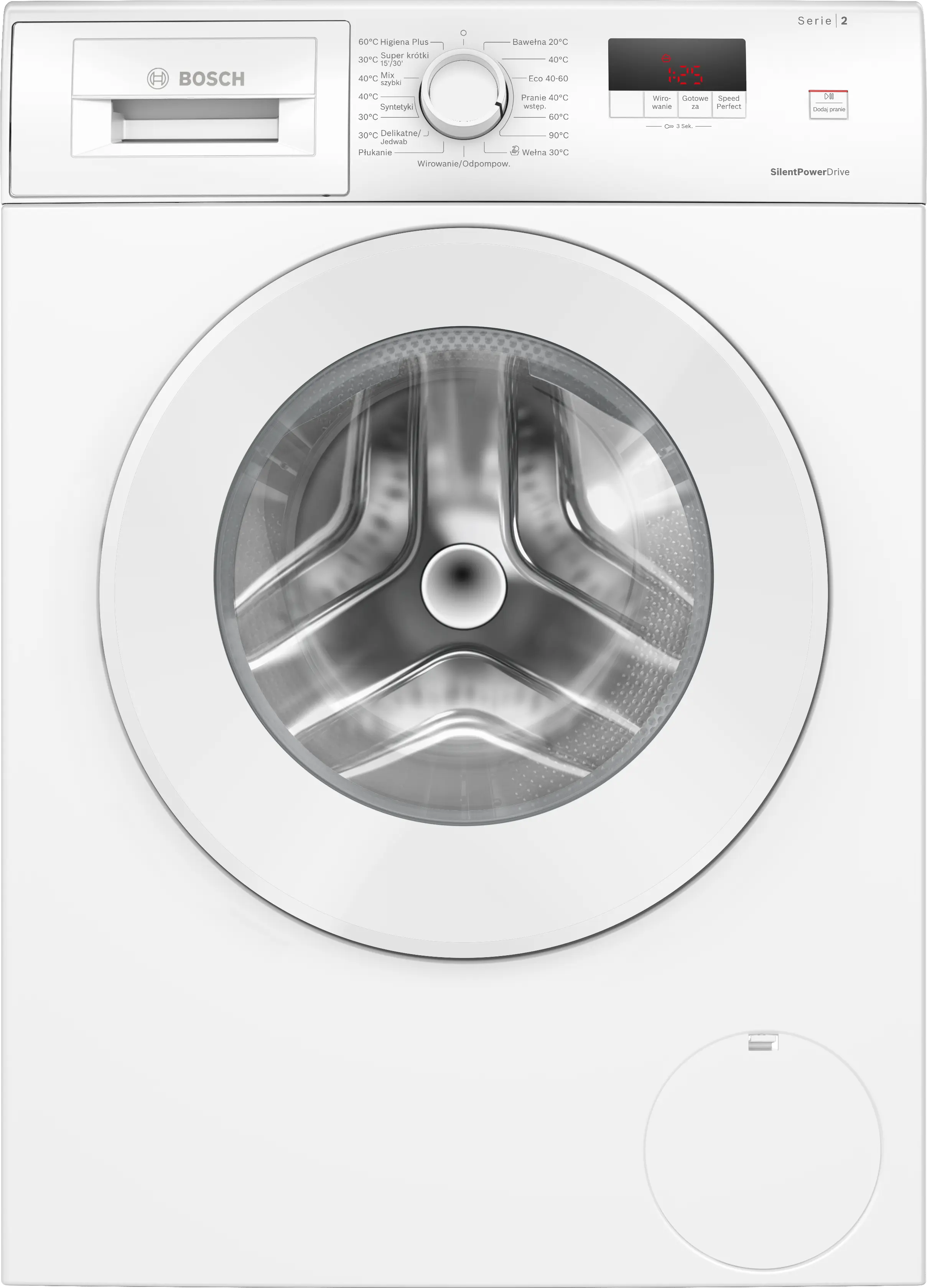 BOSCH стиральная машина WGE02201PL белый