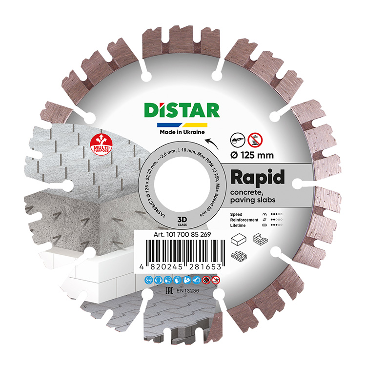 Disc diamantat Distar Rapid..