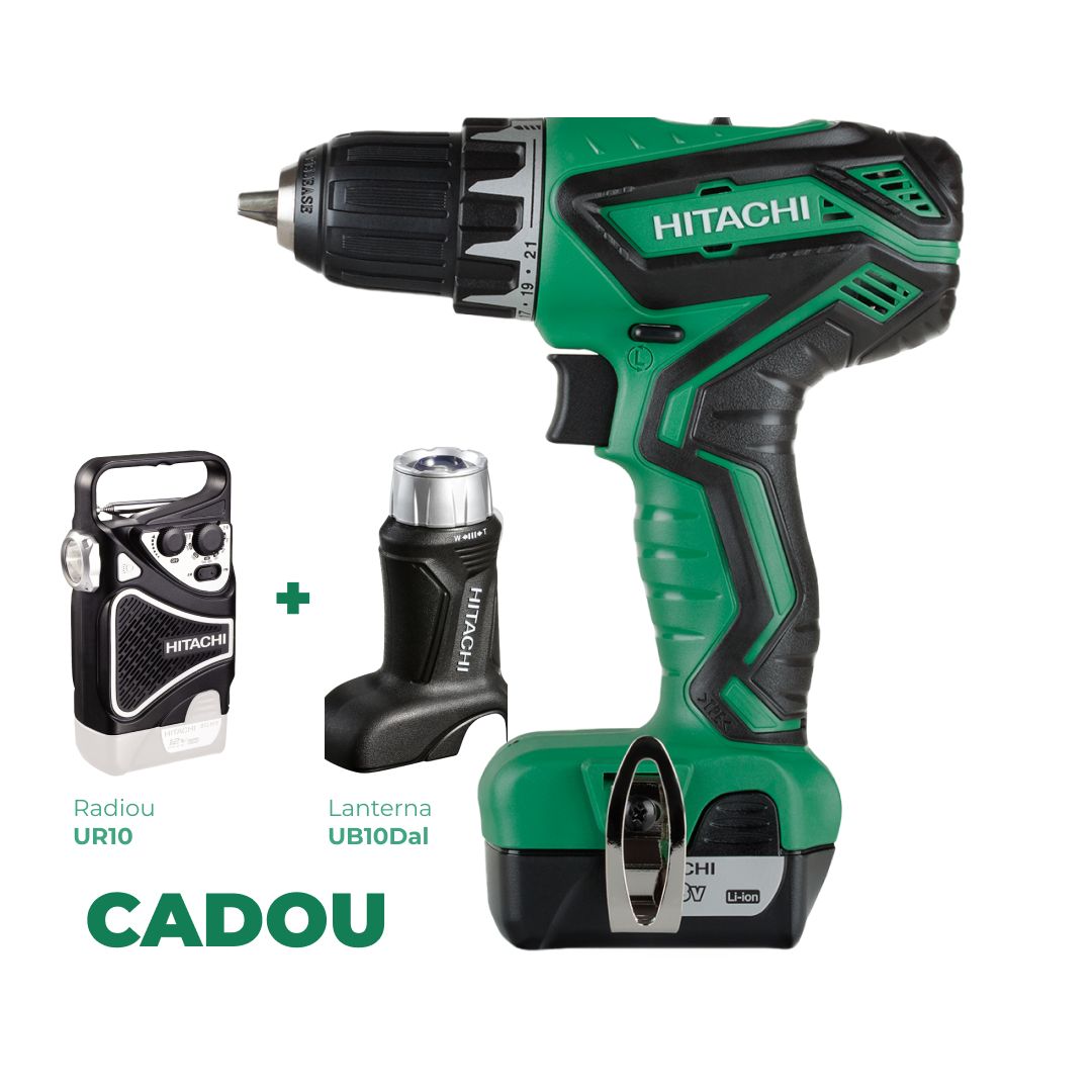 Дрель-шуруповерт HITACHI DS10DAL-RCZ