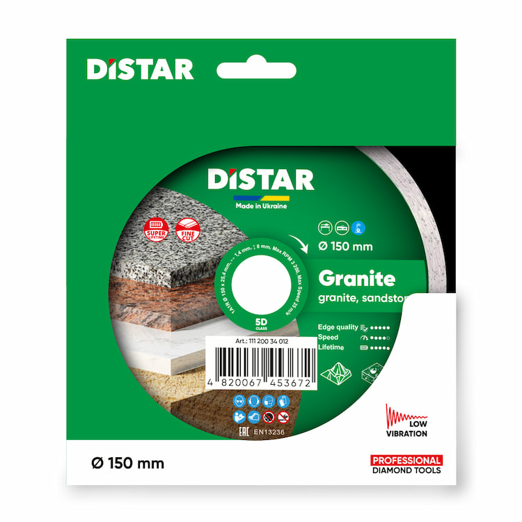 Disc diamantat 1A1R Granit d150