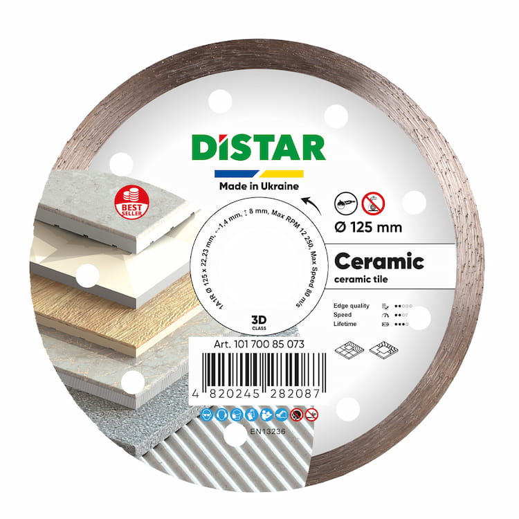 Cumpara  Discuri diamantate - Disc diamantat 1A1R Ceramic d125..