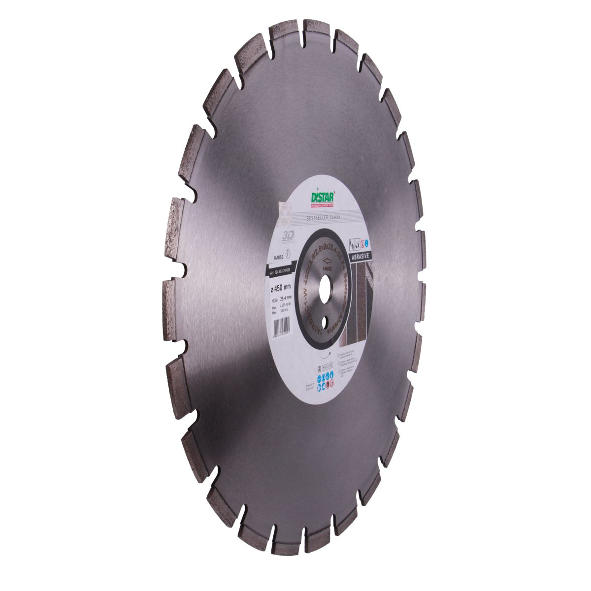 Disc diamantat DISTAR pentru asfalt si beton proaspat Bestseller Abrasive d450