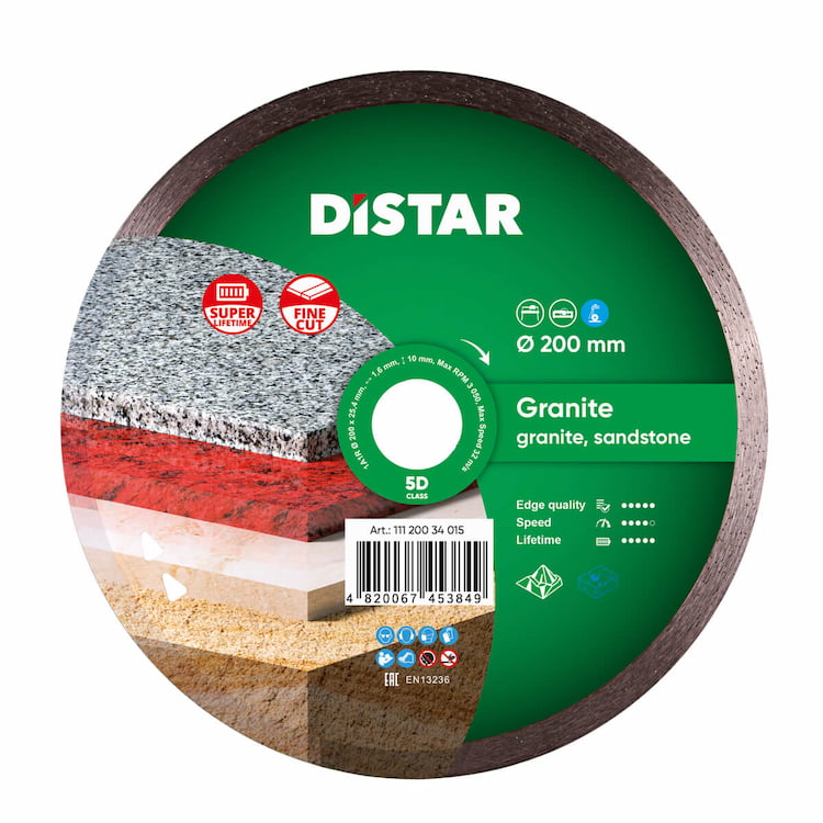Disc diamantat 1A1R Granit d200