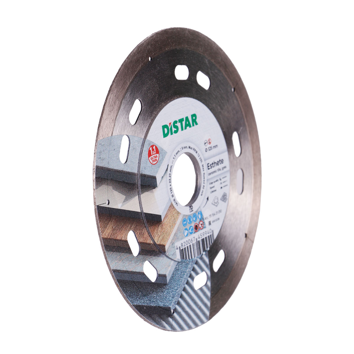 Disc diamantat DISTAR pentru placi ceramici Esthete d125