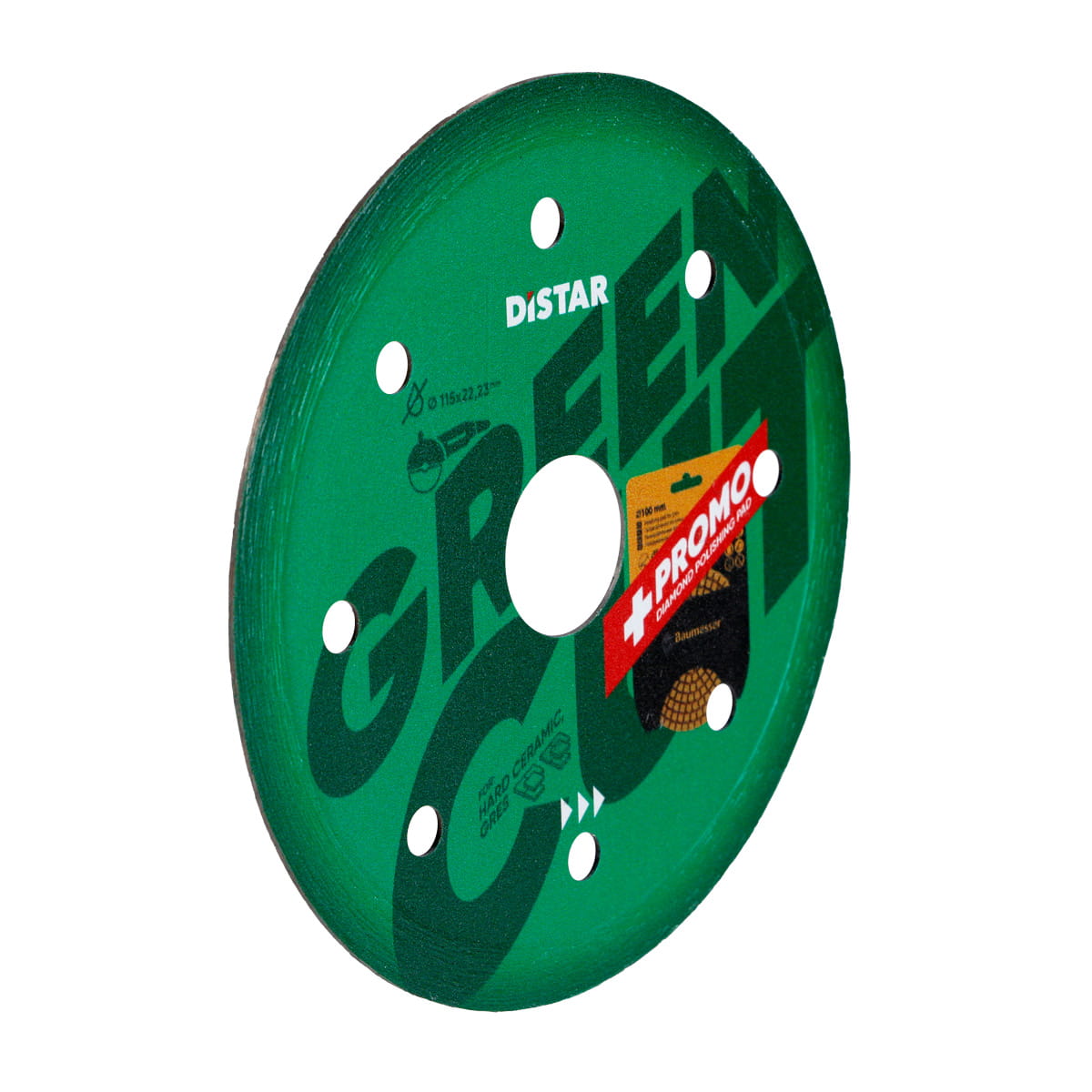 Disc diamantat 1A1R 115x1,2x8x22,23 Green Cut