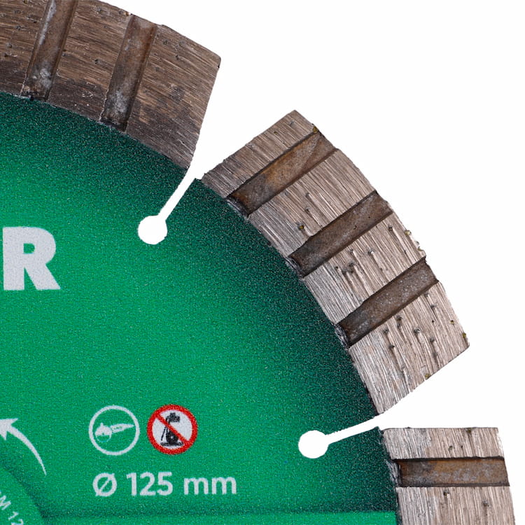 Disc diamantat 1A1RSS/C3-W Maestro H12 d125