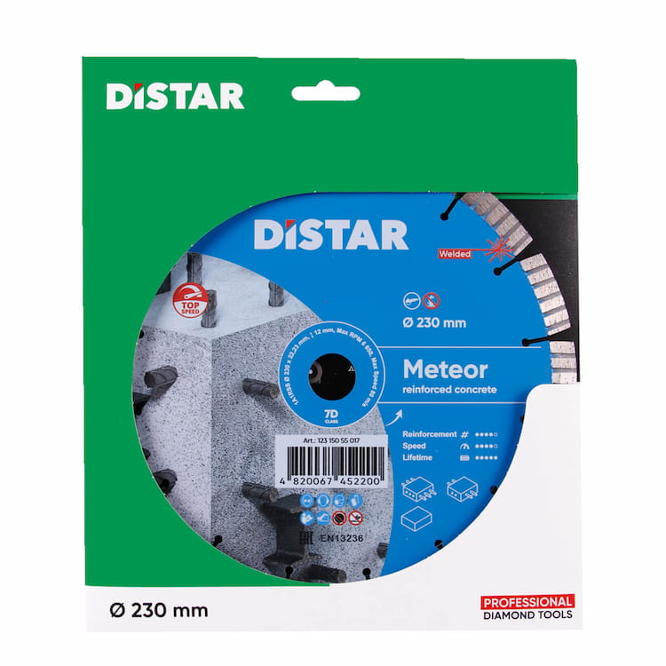 Disc diamantat 1A1RSS/C3-W Meteor d230x22,23mm