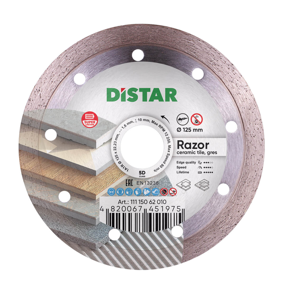Cumpara  Discuri diamantate - Disc diamantat DISTAR pentru placi ceramici R..