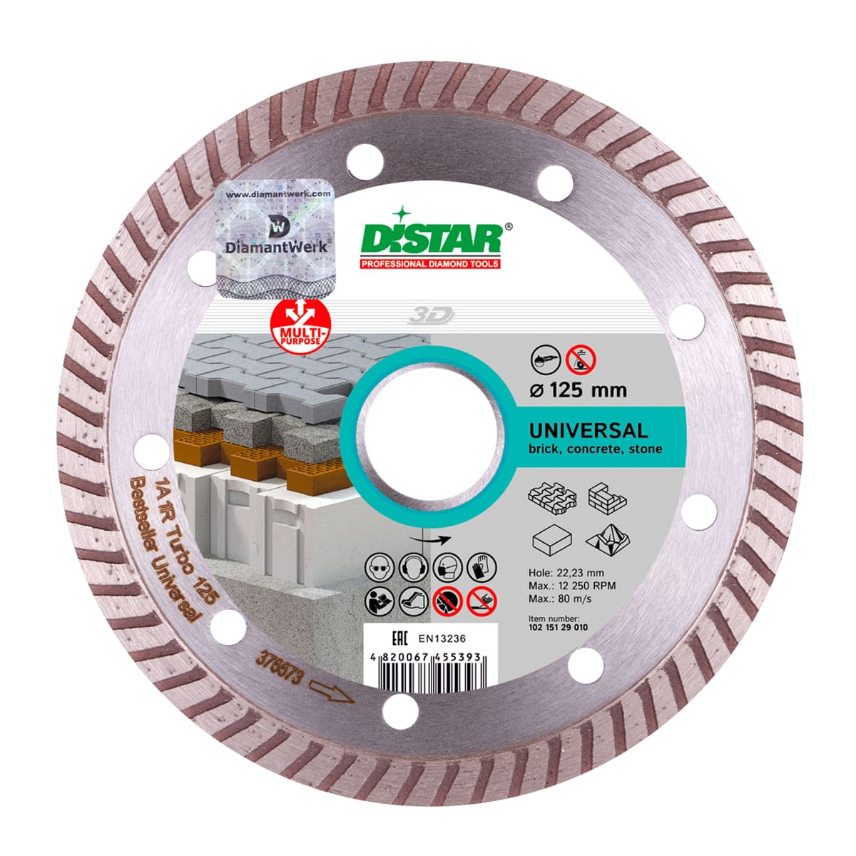Cumpara  Discuri diamantate - Disc diamantat DISTAR pentru beton Universal ..