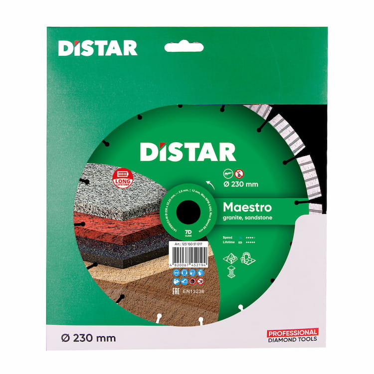 Disc cu acoperire de diamant 1A1RSS/C3-W Maestro d230