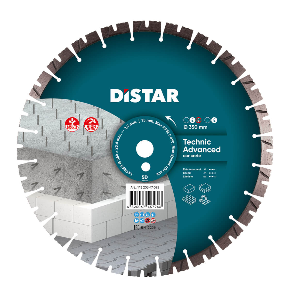 Cumpara  Discuri diamantate - Disc diamantat DISTAR pentru beton Technic Ad..