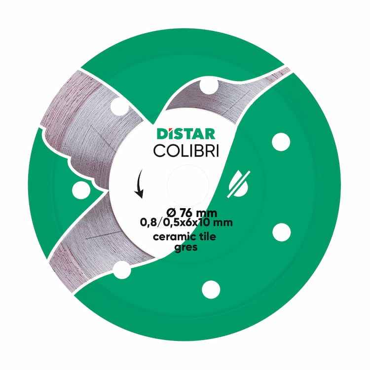 Cumpara  Discuri diamantate - Disc diamantat 1A1R Colibri d76x10mm..