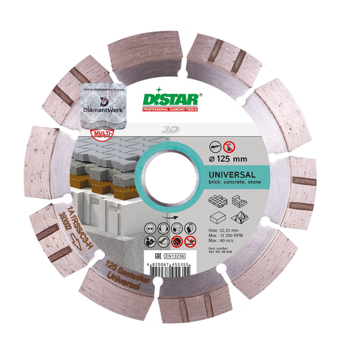 Cumpara  Discuri diamantate - Disc diamantat DISTAR pentru beton Bestseller..