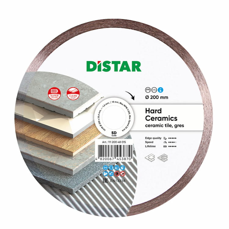Cumpara  Discuri diamantate - Disc diamantat 1A1R Hard Ceramics d200x22,23..