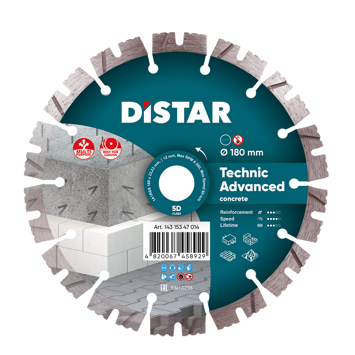 Cumpara  Discuri diamantate - Disc diamantat DISTAR pentru beton Technic Ad..