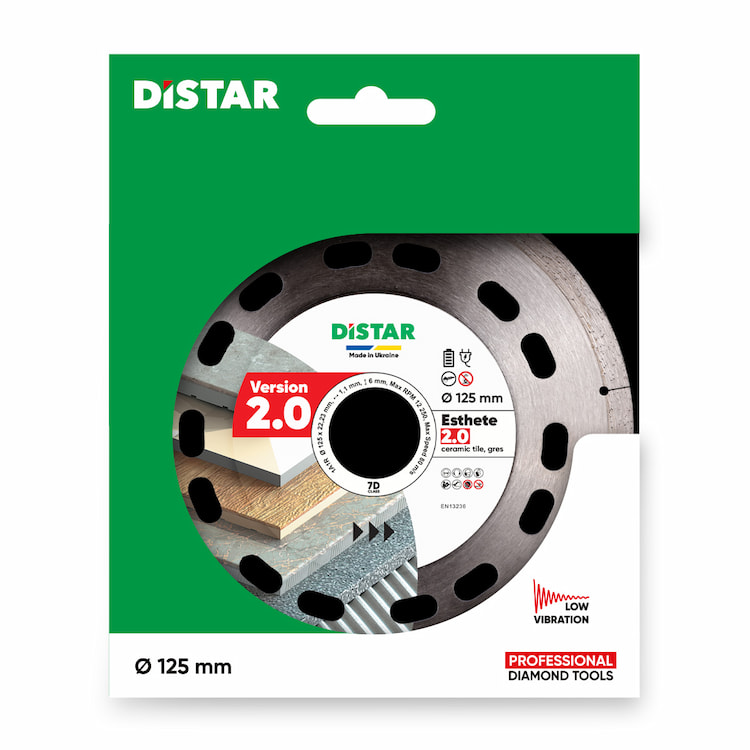Disc diamantat 1A1R Estet d125 V 2.0