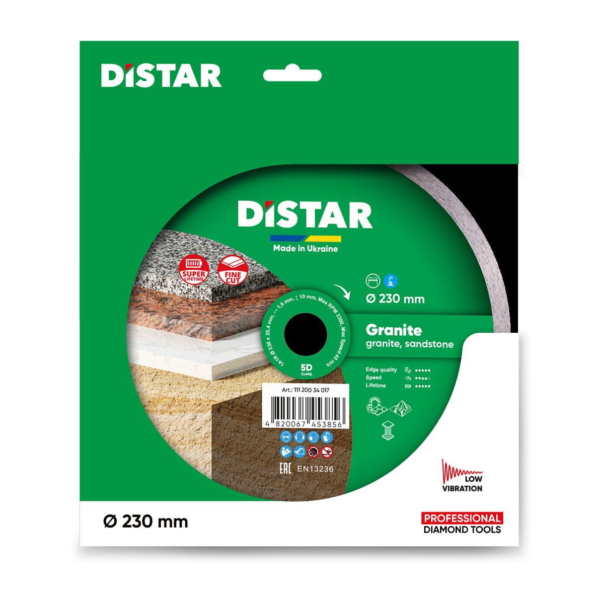 Disc diamantat 1A1R Granite d230