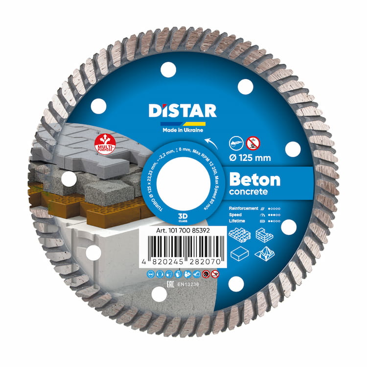 Cumpara  Discuri diamantate - Disc diamantat Turbo Beton d125x22,23..