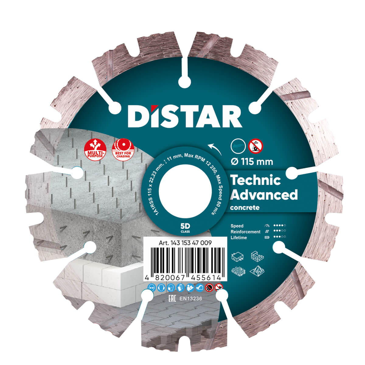 Cumpara  Discuri diamantate - Disc diamantat DISTAR pentru beton Technic Ad..